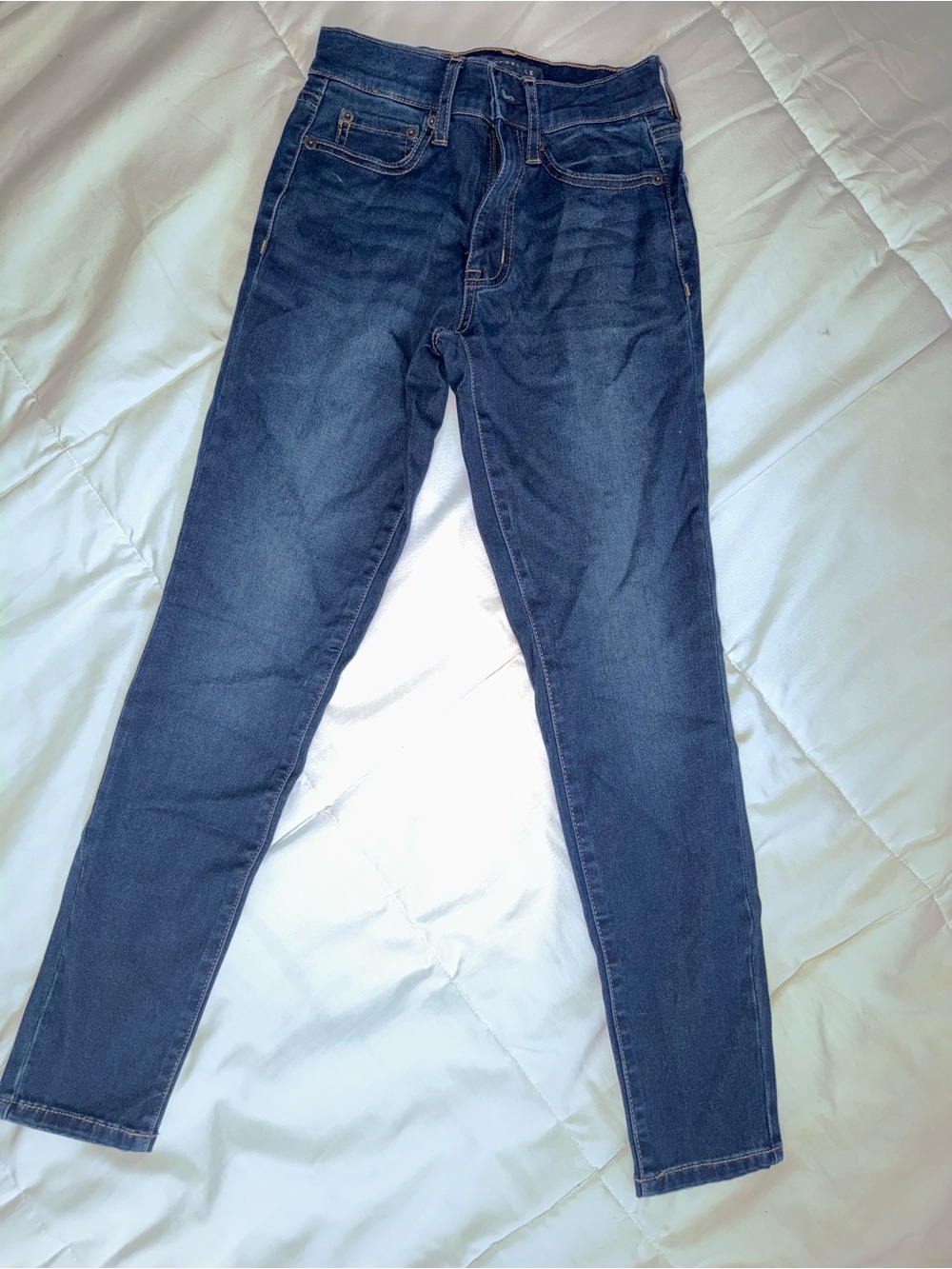 Women’s Dark Blue Skinny Jeans